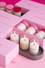 Trio de Velas Aromáticas Pitanga, Bergamota e Manga Verde - 50g
