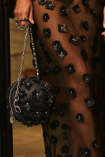 Bloom Bag De Couro Preto