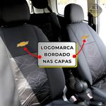 Capa Para Bancos Chevrolet Tecido Origina Lavável Reforçado