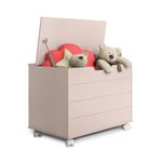 Bau Caixa De Brinquedos Toys Rose [F066]
