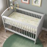 Colchão Baby Berço D18 130x70x7 Bms Estampado Amarelo [F066]