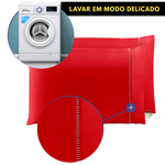 Kit 2 Fronhas Travesseiro 70x50 Enxoval Cama Mesa e Banho