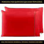 Kit 2 Fronhas Travesseiro 70x50 Enxoval Cama Mesa e Banho