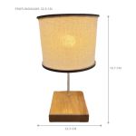 Luminária Lumen Cupula Mdf Laminado Acetato Madeira Natural [F066]