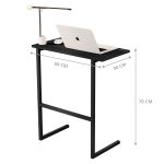Mesa De Apoio Para Notebook Industrial Preto [F066]