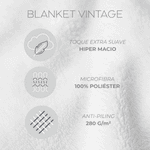 Cobertor Blanket Vintage Kacyumara Fend Poá