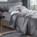 Capa Duvet 300 Fios Kacyumara Silver