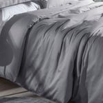 Capa Duvet 300 Fios Kacyumara Silver
