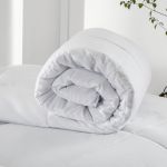 Edredom Microfibra Toque De Petalas Branco