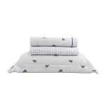 Jogo De Cama 200 Fios Vintage Kacyumara Tenis
