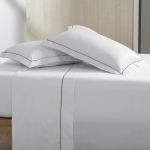 Jogo De Cama 300 Fios Lazio Kacyumara Branco/Stone