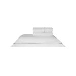 Jogo De Cama 300 Fios Lazio Kacyumara Branco/Stone