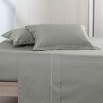 Jogo De Cama 300 Fios Lazio Kacyumara Green/Off-White