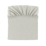Lençol de Elástico Malha 100% Algodão Sofee Kacyumara Off White
