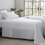 Lençol de Elástico 300 Fios Satinée Kacyumara Branco