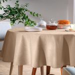 Toalha De Mesa Redonda 6 Lugares 178cm Herbare Karsten Fend