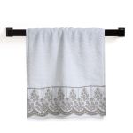 Kit 02 Toalhas Lavabo 100% Algodão Rafinatto Trussardi