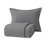 Colcha Microfibra Belton Cinza