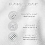 Cobertor Blanket Lugano Kacyumara Rose