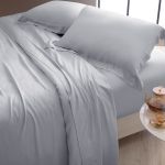 Jogo De Cama 400 Fios Bambu Bali Kacyumara Prata