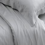 Jogo De Cama 400 Fios Bambu Bali Kacyumara Prata