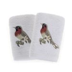 Kit 2 Toalhas Lavabo 100% Algodão Trussardi