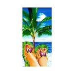 Toalha De Praia 70x140cm Rozac
