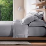 Jogo De Cama 400 Fios Bambu Bali Duo Kacyumara Prata