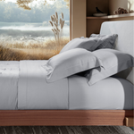 Jogo De Cama 400 Fios Bambu Bali Lino Kacyumara Prata