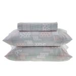 Jogo de Cama Simples 180 Fios New Innovi Kacyumara Babi