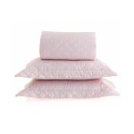 Cobre Leito 200 Fios Vida Bela Kacyumara Rose