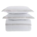 Colcha 300 Fios Capadocia Kacyumara  Branco/Fend
