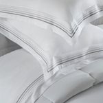 Colcha 300 Fios Capadocia Kacyumara  Branco/Cinza
