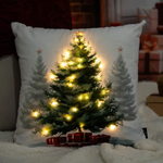 Almofada com Led 43x43cm Natalina