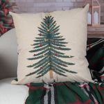Almofada Decorativa Aveludada Natal