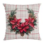 Almofada 43x43Cm Decorativa Authentic Natalina