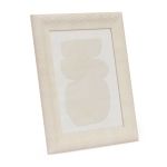 Porta Retrato Poliestireno Off White