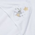 Toalha de Banho com Capuz 100% Algodão Trussardi