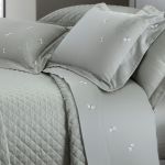 Jogo de Cama 300 Fios Libelulle Kacyumara Greenjoy/Off