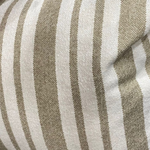 Almofada Listrada Monaco Kacyumara Off White e Taupe