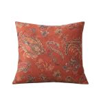 Almofada Windsor Kacyumara Arabesco Vermelho