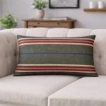 Almofada Windsor Kacyumara Listras Oliva