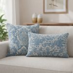 Almofada Estampada Strasbough Kacyumara Azul