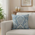Almofada Estampada Strasbough Kacyumara Azul