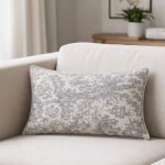 Almofada Estampada Strasbough Kacyumara Cinza
