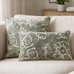 Almofada Estampada Strasbough Kacyumara Verde Musgo