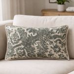 Almofada Estampada Strasbough Kacyumara Verde Musgo