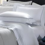 Jogo De Cama 300 Fios Tramare Kacyumara Branco/Blue