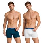 Kit 12 Cuecas Boxer 100% Algodão Lupo
