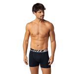 Kit 3 Peças Cueca Boxer Microfibra Lupo